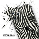 Real Vector Zebra Print - Protective Skin Wrap & Decal – Compatible with iPhone SE to iPhone 17 Pro Max (All Models)