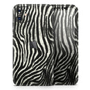 Real Vector Zebra Print - Protective Skin Wrap & Decal – Compatible with iPhone SE to iPhone 17 Pro Max (All Models)
