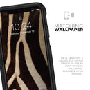 Real Zebra Print Texture - Skin Kit for the iPhone OtterBox Cases