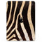 Real Zebra Print Texture - Full Body Skin Decal for the Apple iPad Pro 12.9", 11", 10.5", 9.7", Air or Mini (All Models Available)