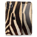 Real Zebra Print Texture - Protective Skin Wrap & Decal – Compatible with iPhone SE to iPhone 17 Pro Max (All Models)