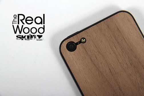 The Real Walnut Wood iPhone Skin