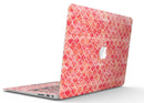 Red-Orange Watercolor Quatrefoil - MacBook Air Skin Kit