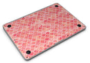 Red-Orange Watercolor Quatrefoil - MacBook Air Skin Kit