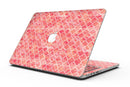 Red-Orange Watercolor Quatrefoil - MacBook Pro with Retina Display Full-Coverage Skin Kit