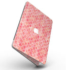 Red-Orange Watercolor Quatrefoil - MacBook Pro with Retina Display Full-Coverage Skin Kit