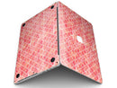 Red-Orange Watercolor Quatrefoil - MacBook Pro with Retina Display Full-Coverage Skin Kit