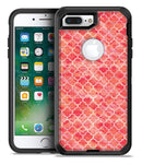 Red-Orange Watercolor Quatrefoil - iPhone 7 Plus/8 Plus OtterBox Case & Skin Kits