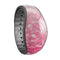Red & Silver Glimmer Fade - Decal Skin Wrap Kit for the Disney Magic Band