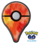 Red 53 Absorbed Watercolor Texture Pokémon GO Plus Vinyl Protective Decal Skin Kit