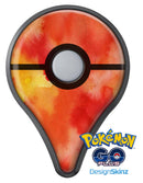 Red 53 Absorbed Watercolor Texture Pokémon GO Plus Vinyl Protective Decal Skin Kit
