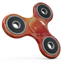 Red 53 Absorbed Watercolor Texture Full-Body Fidget Spinner Skin-Kit