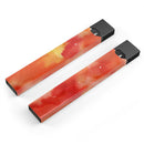 Red 53 Absorbed Watercolor Texture - Premium Decal Protective Skin-Wrap Sticker compatible with the Juul Labs vaping device
