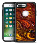 Red Acrylic Swirl - iPhone 7 Plus/8 Plus OtterBox Case & Skin Kits