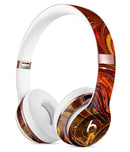 Red Acrylic Swirl Full-Body Skin Kit for the Beats by Dre Solo 3 Wireless Headphones