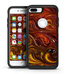 Red 53 Absorbed Watercolor Texture - iPhone 7 or 7 Plus Commuter Case Skin Kit