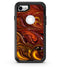 Red Acrylic Swirl - iPhone 7 or 8 OtterBox Case & Skin Kits