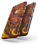 Red Acrylic Swirl - Skin-kit for the iPhone 8 or 8 Plus