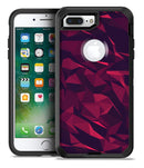 Red Chiseled Geometric Shapes - iPhone 7 Plus/8 Plus OtterBox Case & Skin Kits