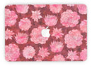 Red Floral Succulents - MacBook Pro with Retina Display Full-Coverage Skin Kit