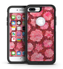Red Floral Succulents - iPhone 7 or 7 Plus Commuter Case Skin Kit