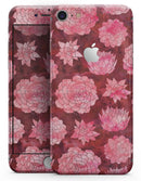 Red Floral Succulents - Skin-kit for the iPhone 8 or 8 Plus