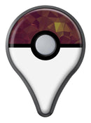 Red Geometric V13 Pokémon GO Plus Vinyl Protective Decal Skin Kit