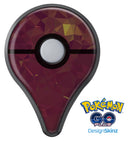 Red Geometric V13 Pokémon GO Plus Vinyl Protective Decal Skin Kit