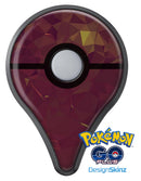 Red Geometric V13 Pokémon GO Plus Vinyl Protective Decal Skin Kit
