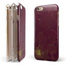 Red Geometric V13 iPhone 6/6s or 6/6s Plus 2-Piece Hybrid INK-Fuzed Case