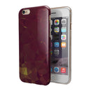 Red Geometric V13 iPhone 6/6s or 6/6s Plus 2-Piece Hybrid INK-Fuzed Case