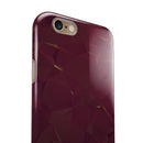 Red Geometric V13 iPhone 6/6s or 6/6s Plus 2-Piece Hybrid INK-Fuzed Case