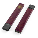 Red Geometric V13 - Premium Decal Protective Skin-Wrap Sticker compatible with the Juul Labs vaping device
