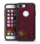 Red Geometric V13 - iPhone 7 or 7 Plus Commuter Case Skin Kit