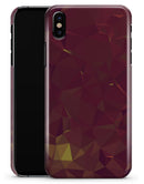 Red Geometric V13 - iPhone X Clipit Case