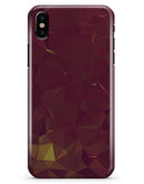 Red Geometric V13 - iPhone X Clipit Case