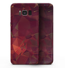 Red Geometric V2 - Samsung Galaxy S8 Full-Body Skin Kit