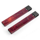 Red Geometric V2 - Premium Decal Protective Skin-Wrap Sticker compatible with the Juul Labs vaping device