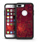 Red Geometric V2 - iPhone 7 or 7 Plus Commuter Case Skin Kit