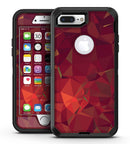 Red Geometric V2 - iPhone 7 Plus/8 Plus OtterBox Case & Skin Kits