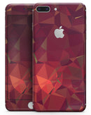 Red Geometric V2 - Skin-kit for the iPhone 8 or 8 Plus