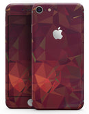Red Geometric V2 - Skin-kit for the iPhone 8 or 8 Plus