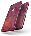 Red Geometric V2 - Skin-kit for the iPhone 8 or 8 Plus
