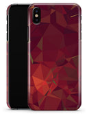 Red Geometric V2 - iPhone X Clipit Case