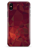 Red Geometric V2 - iPhone X Clipit Case