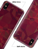 Red Geometric V2 - iPhone X Clipit Case