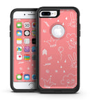 Red Jester hats, and Balloons - iPhone 7 or 7 Plus Commuter Case Skin Kit