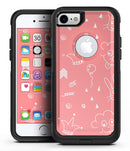 Red Jester hats, and Balloons - iPhone 7 or 7 Plus Commuter Case Skin Kit