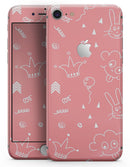 Red Jester hats, and Balloons - Skin-kit for the iPhone 8 or 8 Plus
