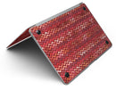 Red Multi Watercolor Chevron - MacBook Air Skin Kit